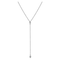 Hot Diamonds Slušivý stříbrný náhrdelník s diamantem Tender DN177