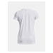 Bílé dámské sportovní tričko Under Armour Tech Solid LC Crest