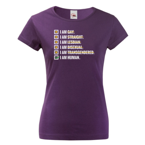 Dámské triko LGBT - skvělé triko s LGBT tématikou BezvaTriko