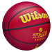 BASKETBALOVÝ MÍČ WILSON NBA PLAYER ICON TRAE YOUNG OUTDOOR BALL Červená