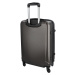Plastový cestovní kufr Peek, tmavě šedá XL