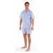 Pánské pyžamo Fordville MN000090 Sv. modrá