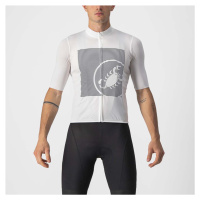 CASTELLI Cyklistický dres s krátkým rukávem - BAGARRE - bílá/ivory/modrá