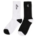 Zodiac Socks 2-Pack black/white leo