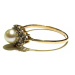 AutorskeSperky.com - 14 kt zlatý prsten s perlou a brilianty - S4142