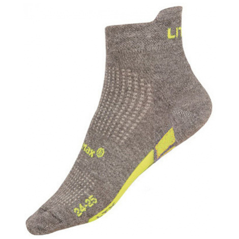 Litex Sportovní ponožky CoolMax 9A016 reflexně zelená