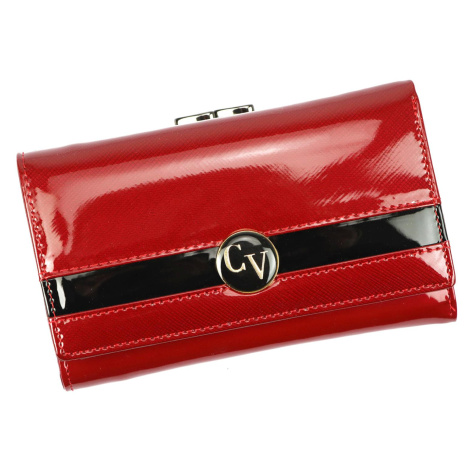 Dámská kožená peněženka Cavaldi H23-2-SAF červená