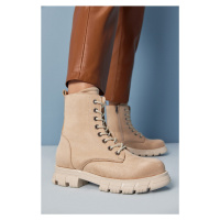 Yaya by Hotiç Beige Women's Boots