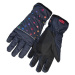 Lewro YALAJA Dívčí zimní rukavice, tmavě modrá, velikost