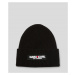 Čepice karl lagerfeld klxcd beanie černá