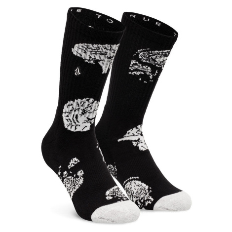 Ponožky Volcom Vibes Socks černá On černá O/S