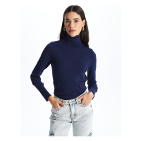 LC Waikiki Turtleneck Plain Long Sleeve Women's Knitwear Sweater