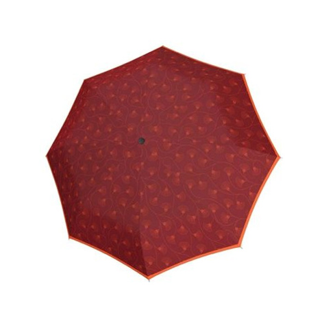 Doppler Fiber Mini Style - dámský skládací deštník, oranžová tmavá