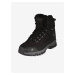 Černé zimní kotníkové outdoorové boty ALPINE PRO Eder