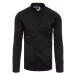 Pánská elegantní černá košile Dstreet DX2323