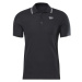 Reebok RI POLO TEE Pánské triko, černá, velikost