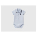 Benetton, Bodysuit Polo In Organic Cotton