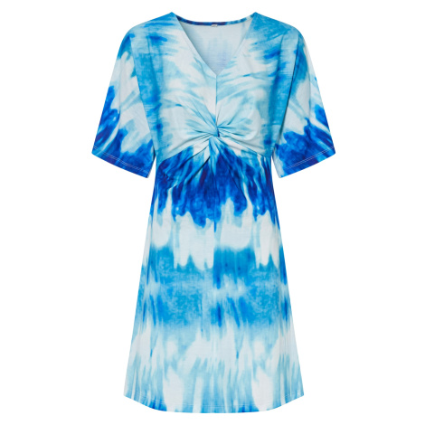 Bonprix BODYFLIRT batikované šaty Barva: Modrá, Mezinárodní