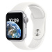 Apple Watch SE (2022) 40mm Stříbrný hliník s bílým sportovním řemínkem