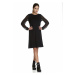 Elegantní šaty černé s dlouhým průhledným rukávem Vive Maria Wonder Tulle