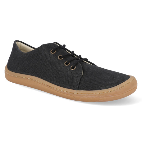 Barefoot tenisky Froddo - Vegan laces black černé