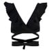 Trendyol Black Triangle Ruffle Bikini Top