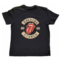 Rolling Stones tričko, Sixty Biker Tongue Black, pánské