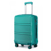 Konofactory Tyrkysový odolný skořepinový cestovní kufr "Travelmania" - M (35l), L (65l), XL (100