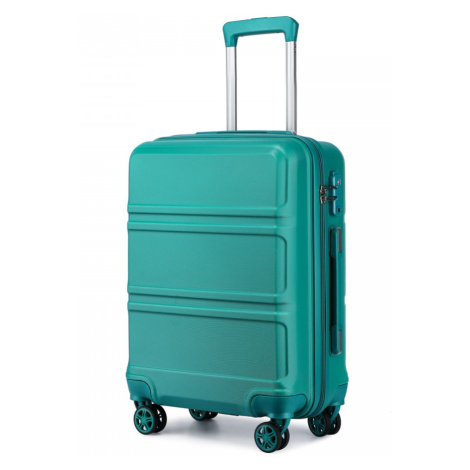 Konofactory Tyrkysový odolný skořepinový cestovní kufr "Travelmania" - M (35l), L (65l), XL (100