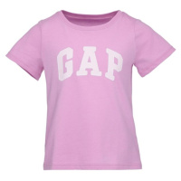 GAP GRAPHIC LOGO TEE Dívčí tričko, růžová, velikost