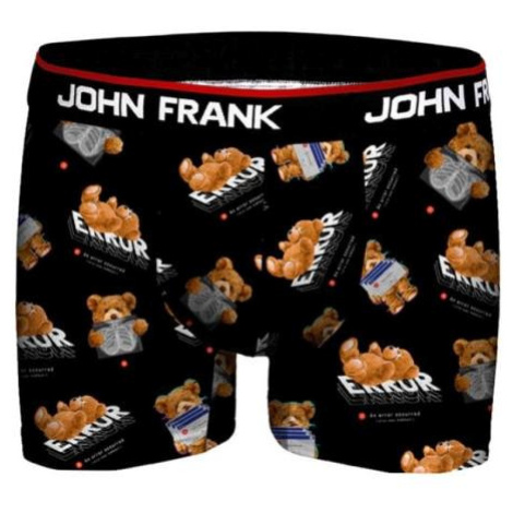 Pánské boxerky John Frank JFBD349 | černá