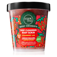 Organic Shop Body Desserts Strawberry Jam hloubkově čisticí peeling na tělo 450 ml
