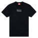 Tričko diesel t-diegor-l15 t-shirt černá