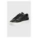 Kožené boty Calvin Klein Jeans černá barva