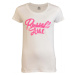 Russell Athletic SEQUINS S/S CREWNECK TEE SHIRT Dámské tričko, bílá, velikost