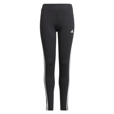 Dívčí legíny D2M 3 Stripes Tight Jr GN1453 - Adidas