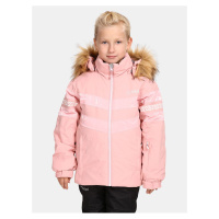 Světle růžová holčičí lyžařská bunda Kilpi Dalila