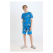 DEFACTO Boy Regular Fit 2-Piece Pajama Set