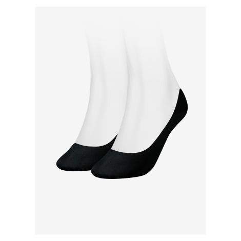 Sada dvou černých dámských ponožek Tommy Hilfiger - Dámské