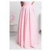 Světle růžová dlouhá sukně