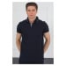 T8579 DEWBERRY MEN'S T-SHIRT-NAVY BLUE