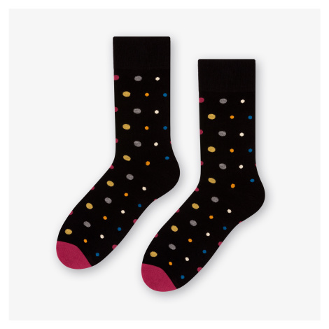 Ponožky Mix Dots 140-051 Black Black More