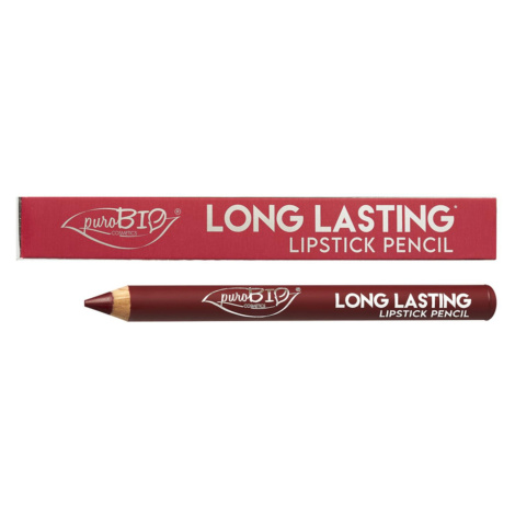 puroBIO cosmetics Long lasting tužka na rty 14 Kingsize 3 g