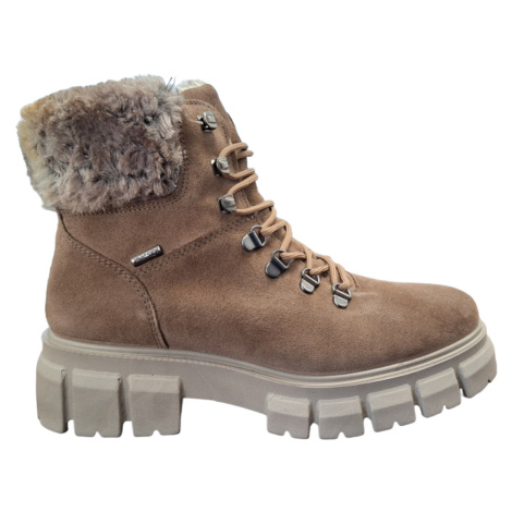 IMAC I3363z41 Dámské zimní kotníkové boty hnědé
