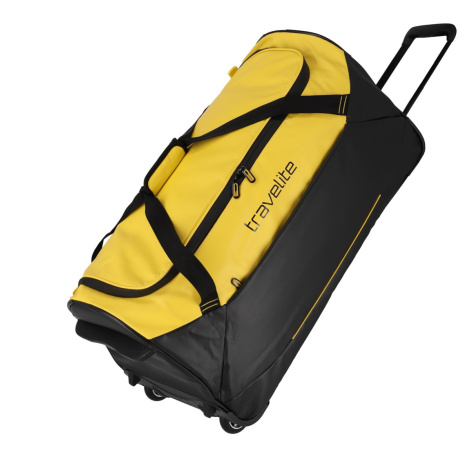 Travelite Basics Trolley Travel Bag Black/yellow 97 L TRAVELITE-96285-89