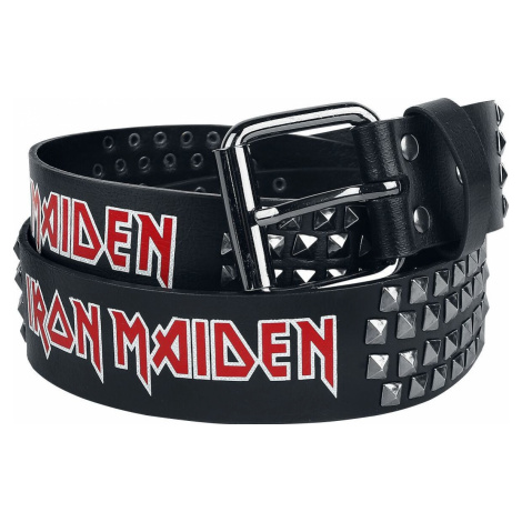 Iron Maiden Logo - Gürtel Opasky černá