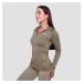 GymBeam Women‘s Pulse 1/2 Zip Running Sweatshirt Vetiver