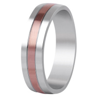 Beneto Bicolor prsten z oceli SPP10 51 mm