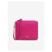 Tmavě růžová dámská crossbody kabelka Vuch Coalie Dotty Pink