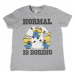 Despicable Me tričko, Normal Life Is Boring Kids Grey, dětské